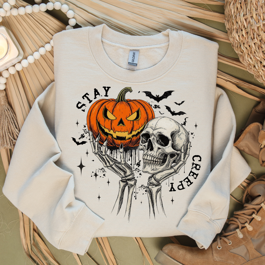 Stay Creepy Crewneck