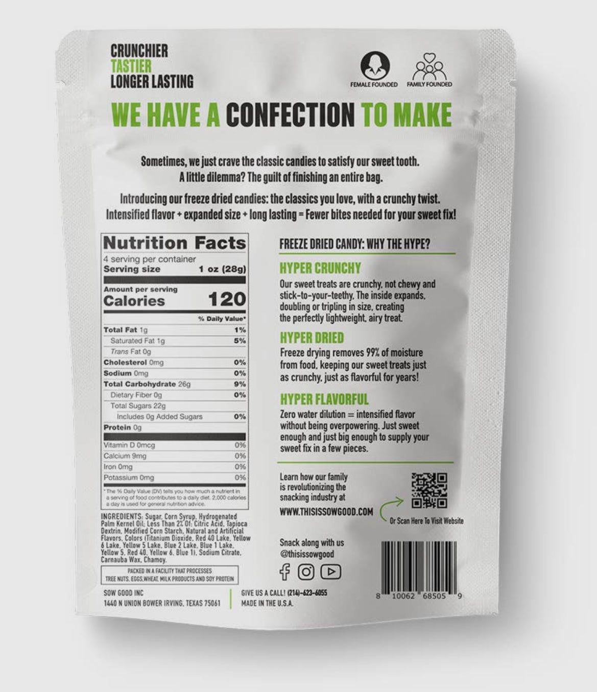 Sow Good Freeze Dried Candy