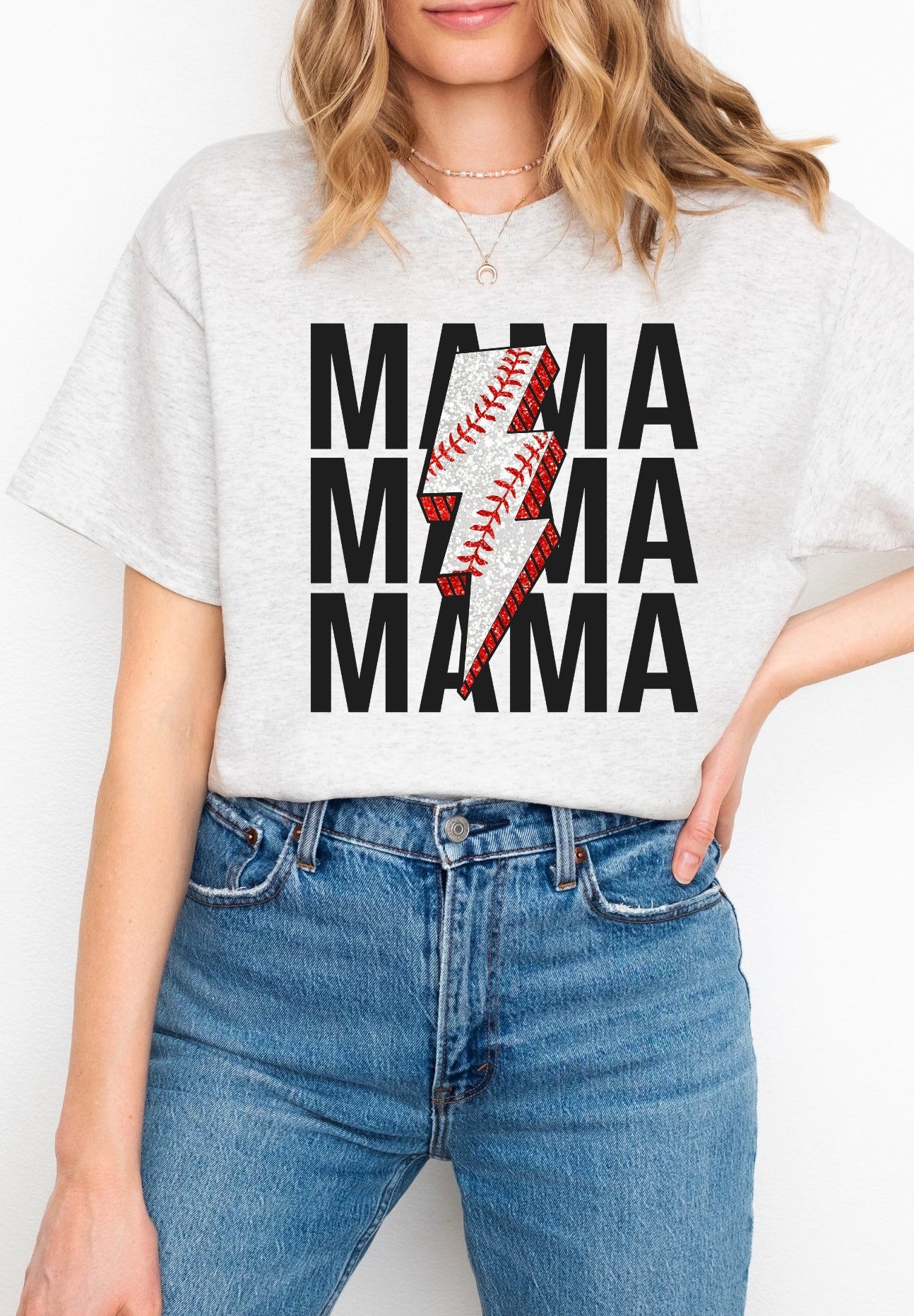 Baseball Lightening Graphic Tee