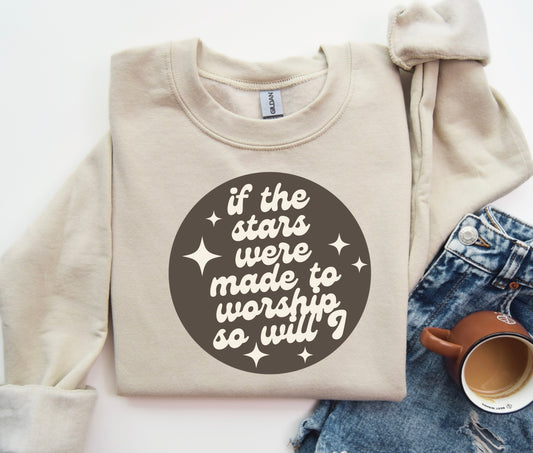 Stars Were Made To Worship Crewneck