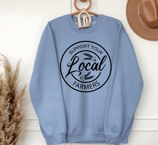 Support Local Crewneck