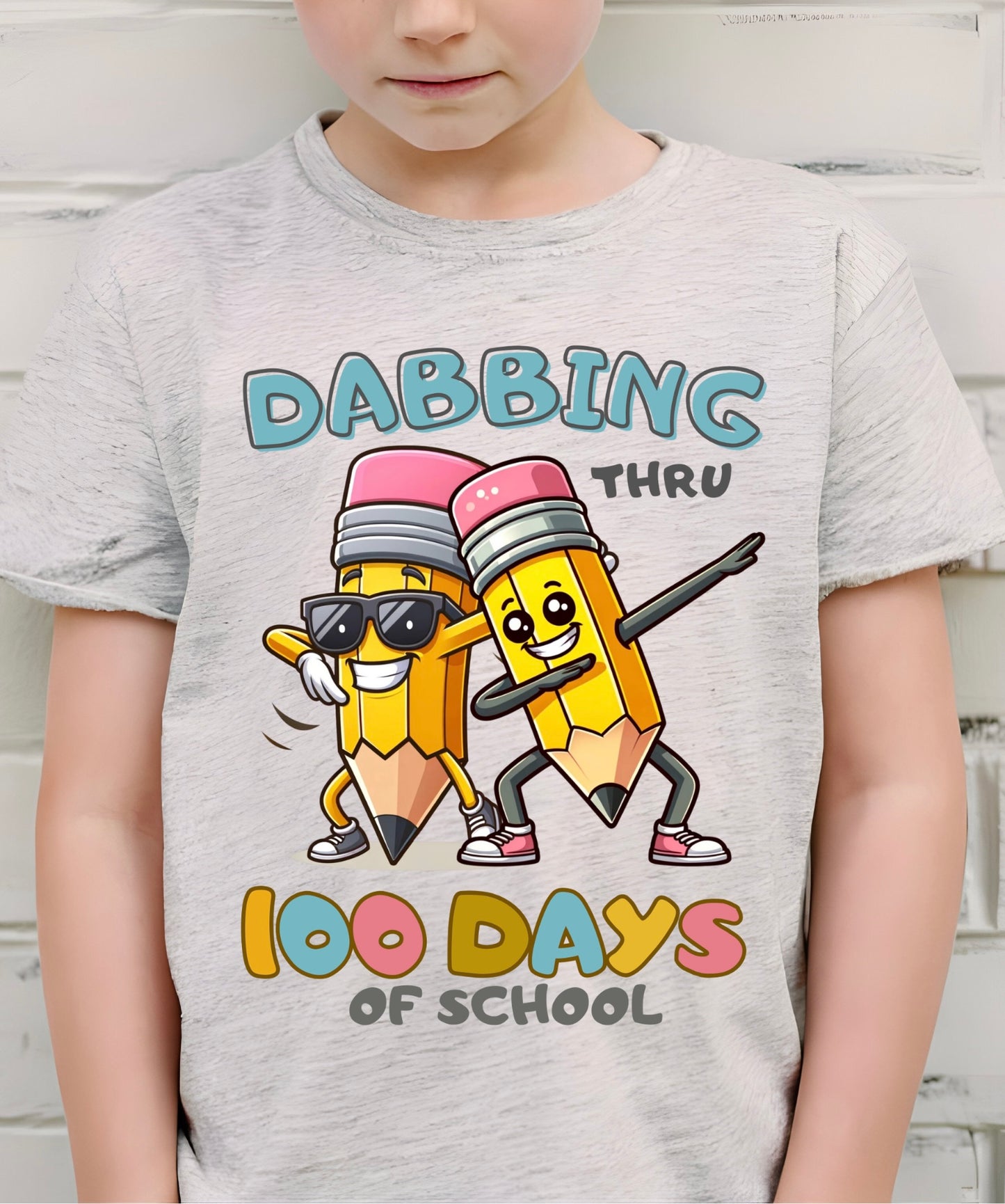 Dabbing 100 Days Graphics