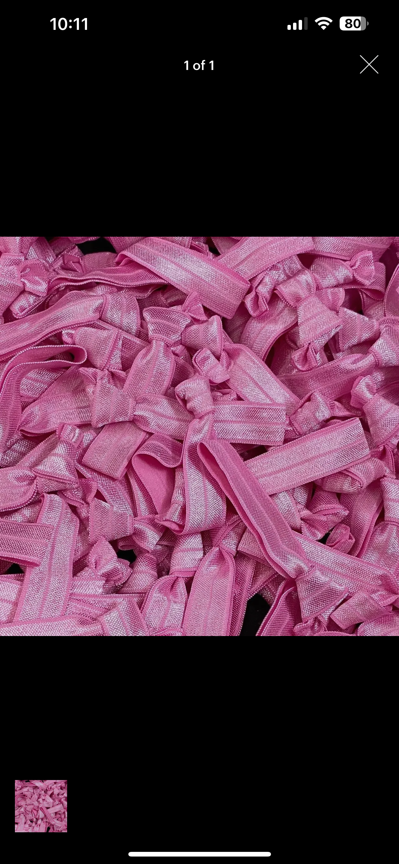 Light Pink Hair Tie