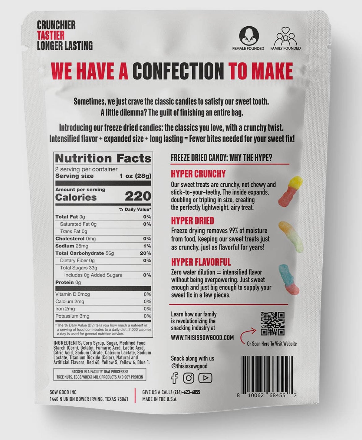 Sow Good Freeze Dried Candy