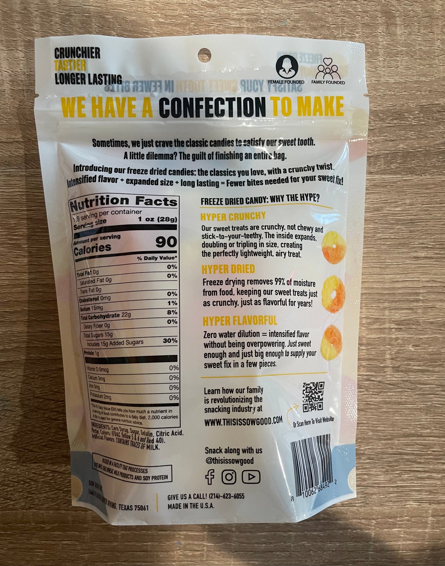 Sow Good Freeze Dried Candy
