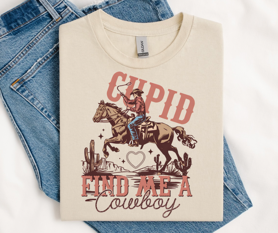 Cowboy Cupid Graphic Tee