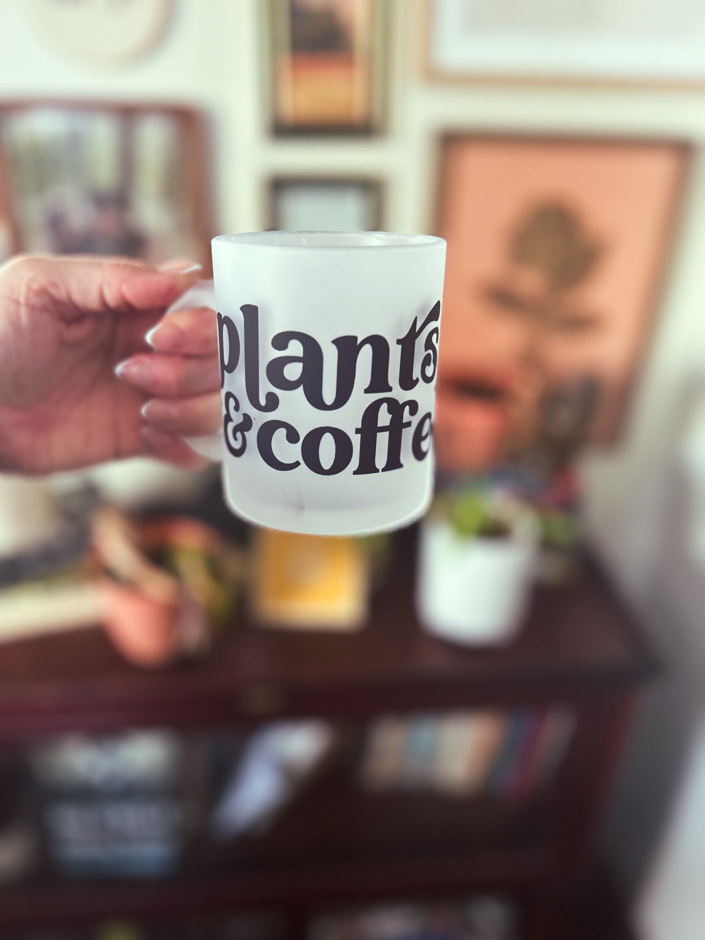 Plants & Coffee Mug