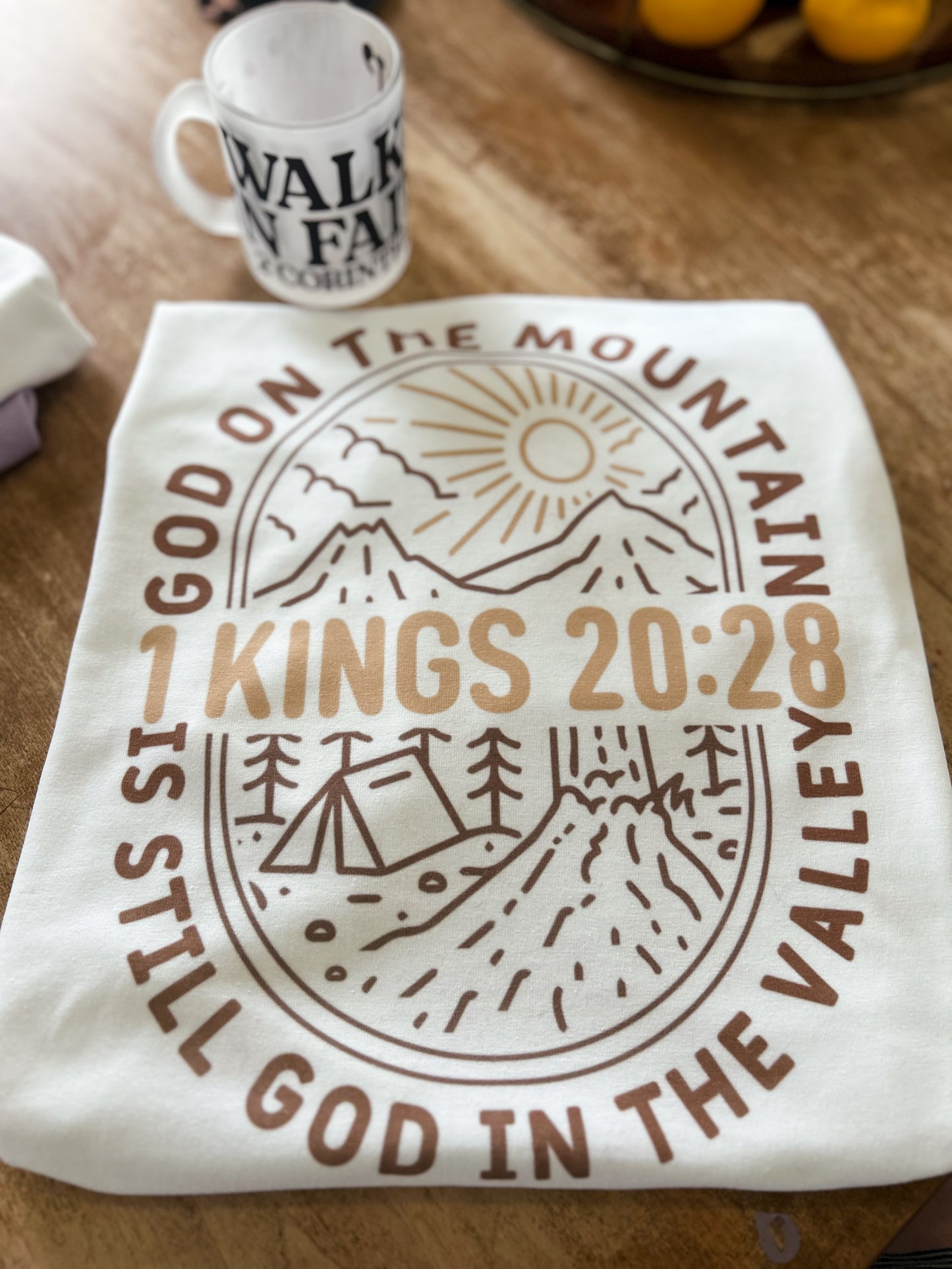 Mountains and Valleys Graphic Tee