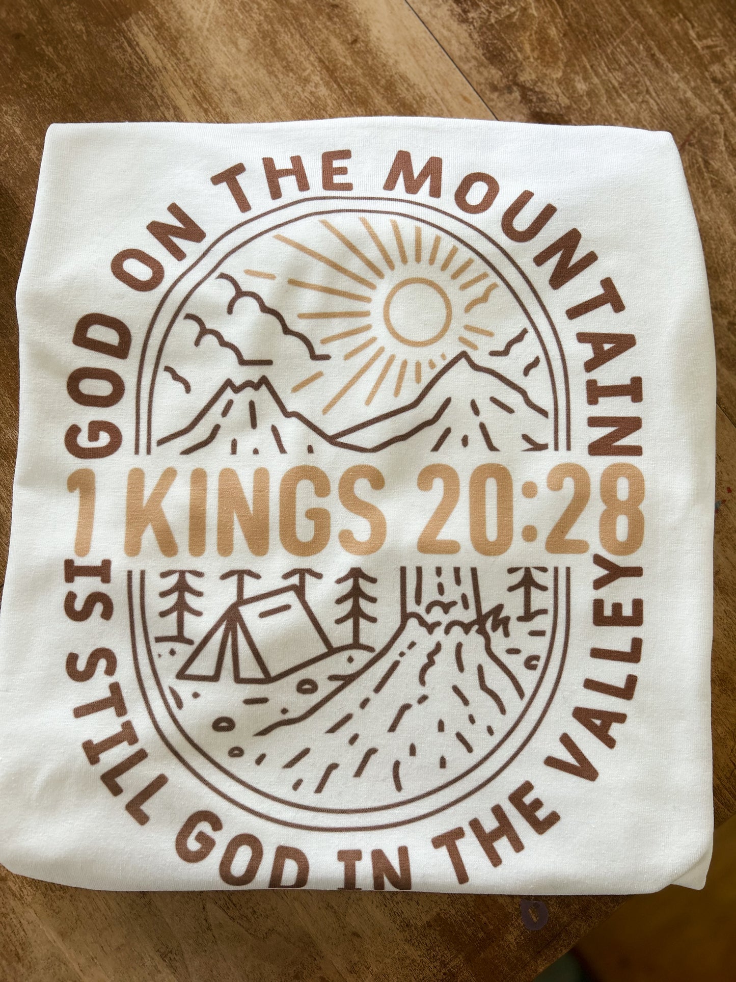 Mountains and Valleys Graphic Tee
