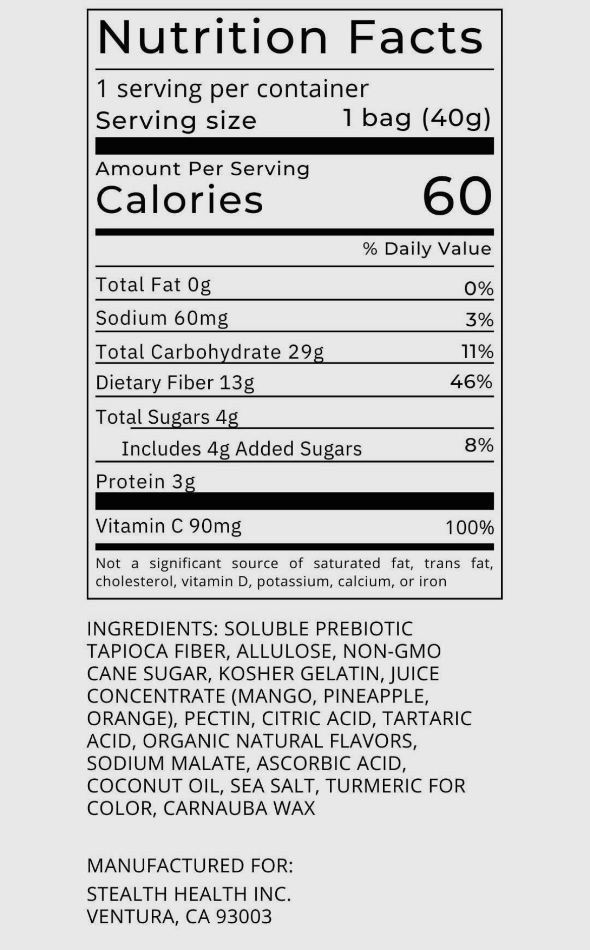 TID BITS Gummy Candy