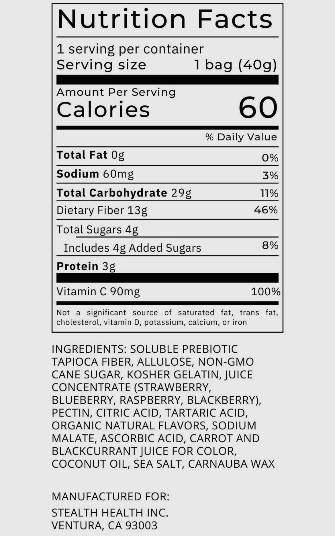 TID BITS Gummy Candy