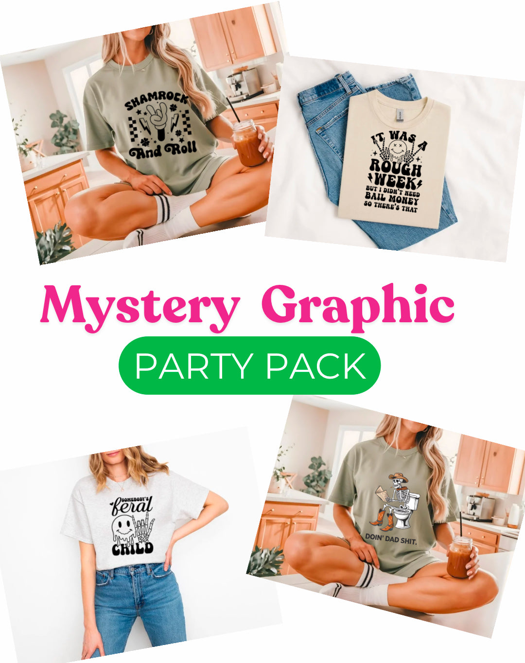 Mystery Graphic Party Packs
