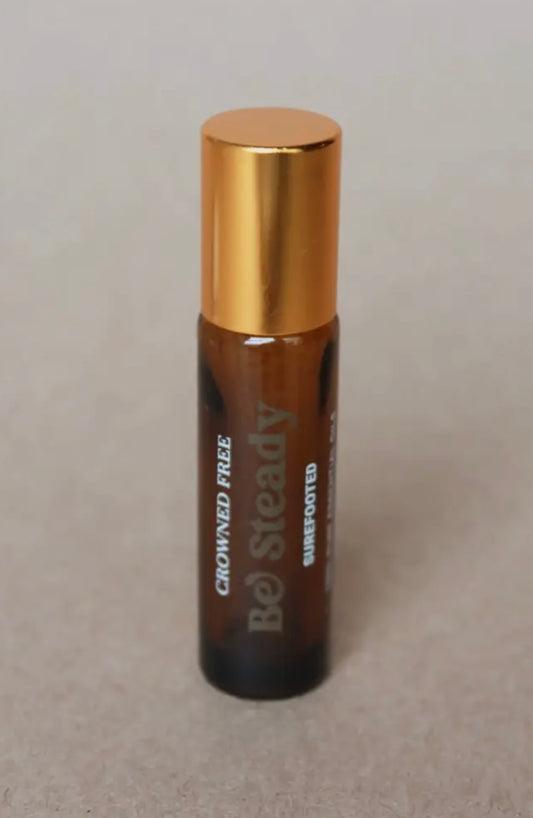 Crowned Free Be Steady, Surefooted Essential Oil Roller Ball
