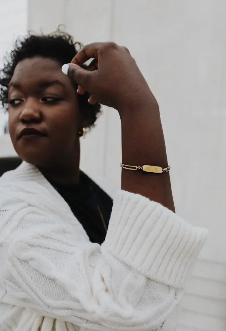 Fearless Gold Bracelet