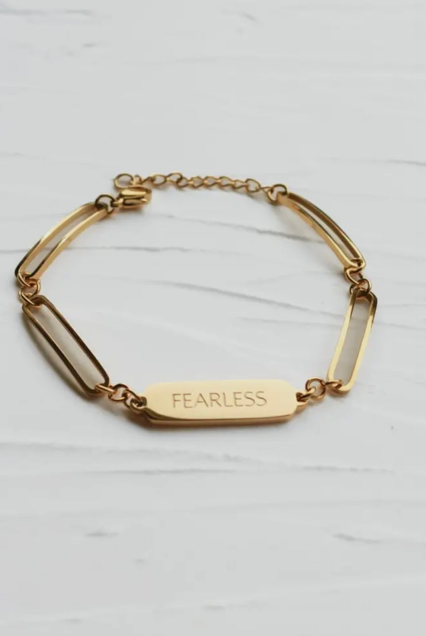 Fearless Gold Bracelet