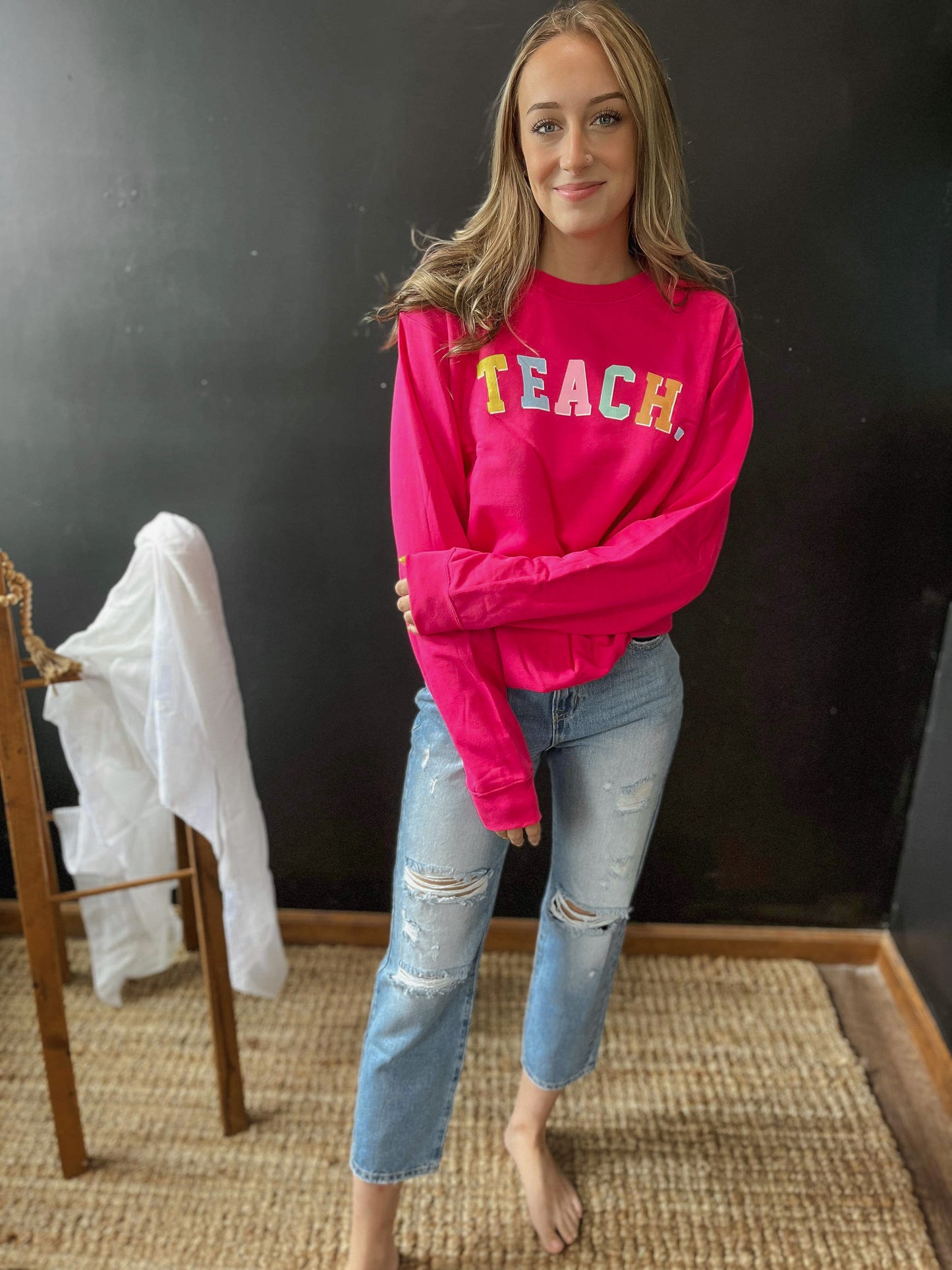 Teach Crewneck