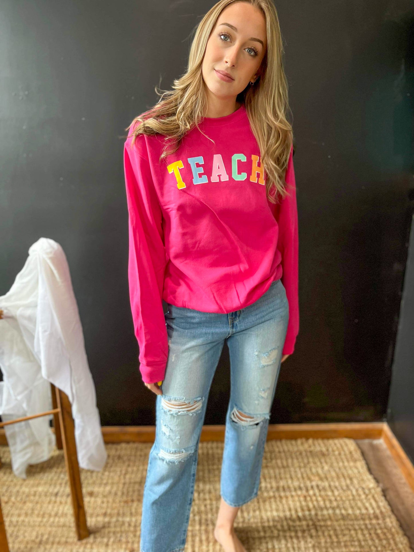 Teach Crewneck