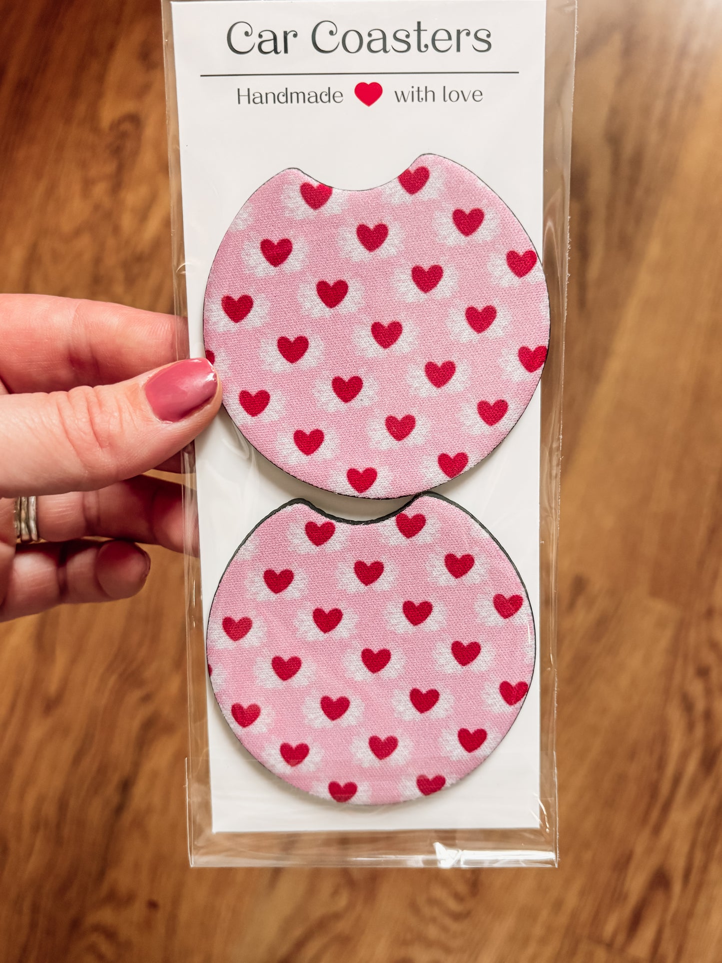 I Heart You Car Coasters