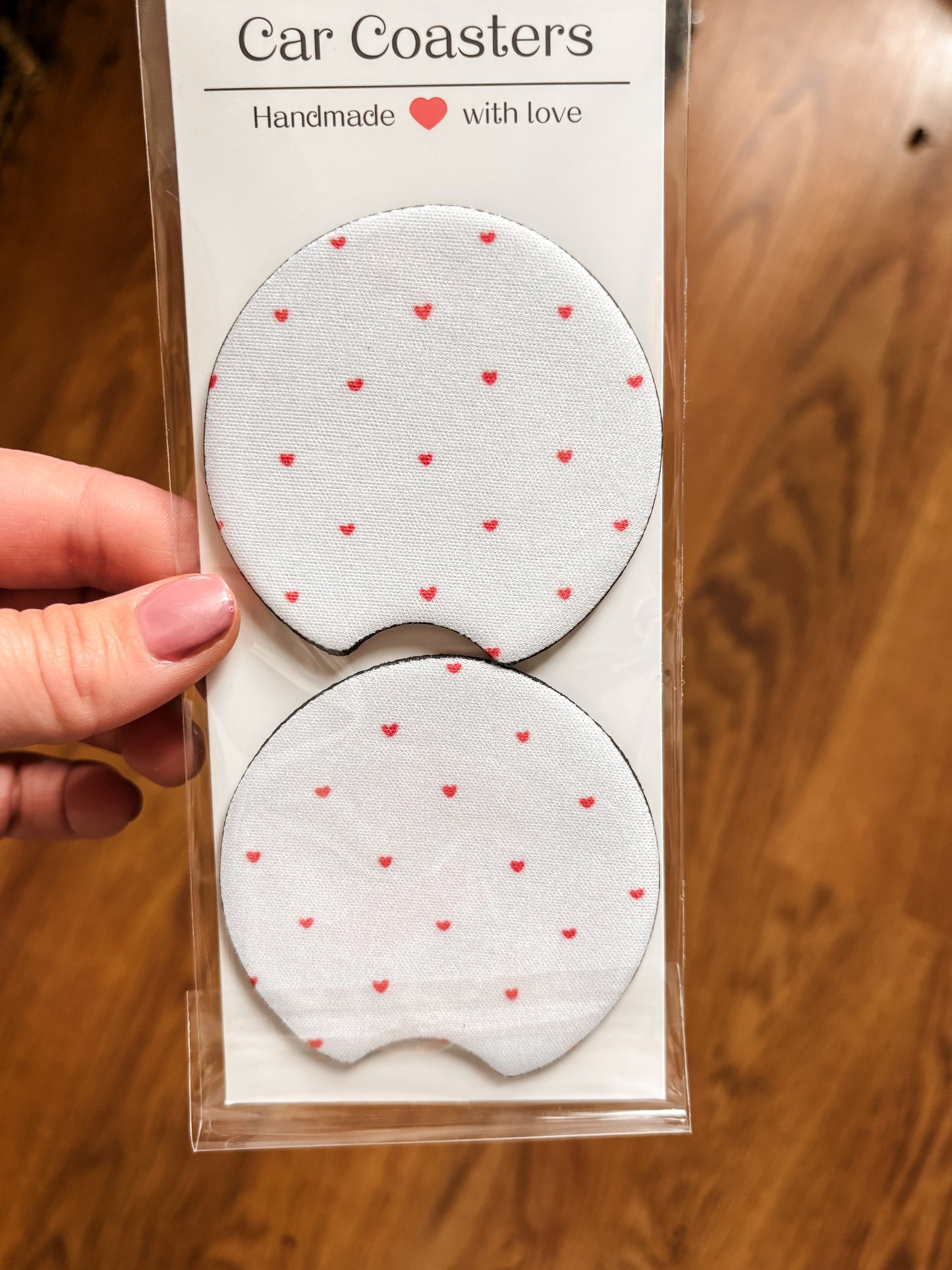 Mini Love Car Coasters