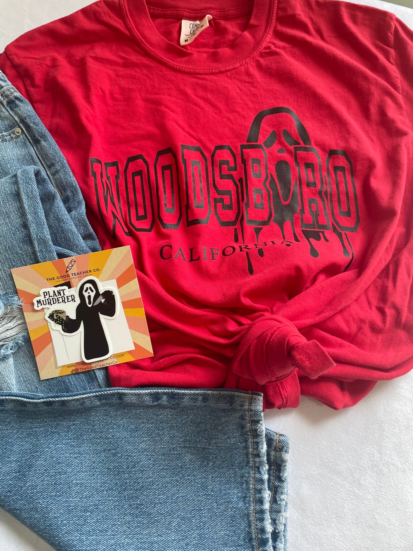 Woodsboro University Graphic Tee