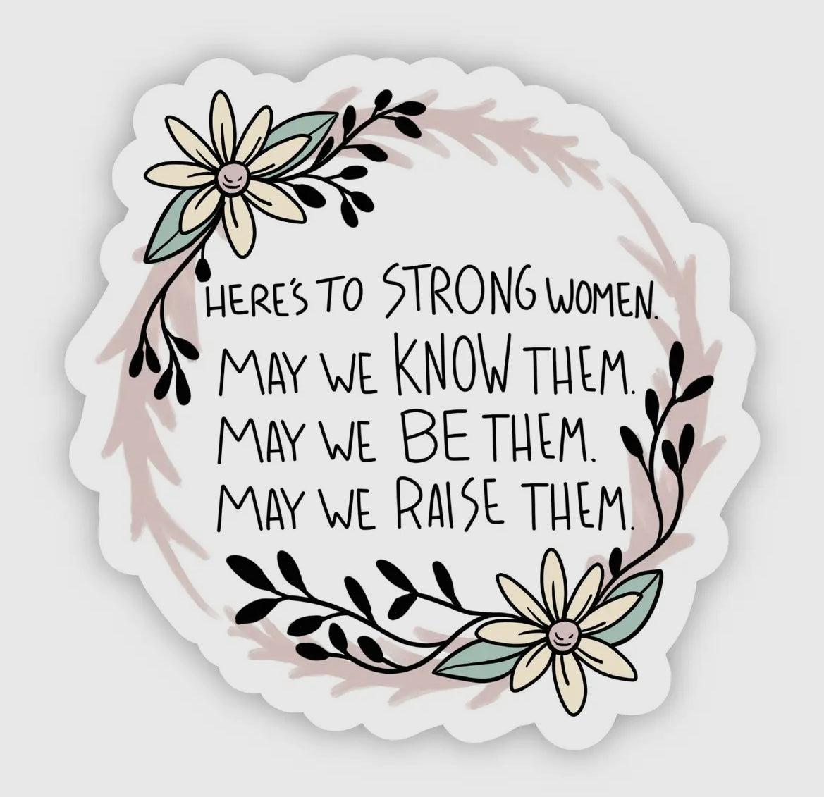 Strong Women Sticker