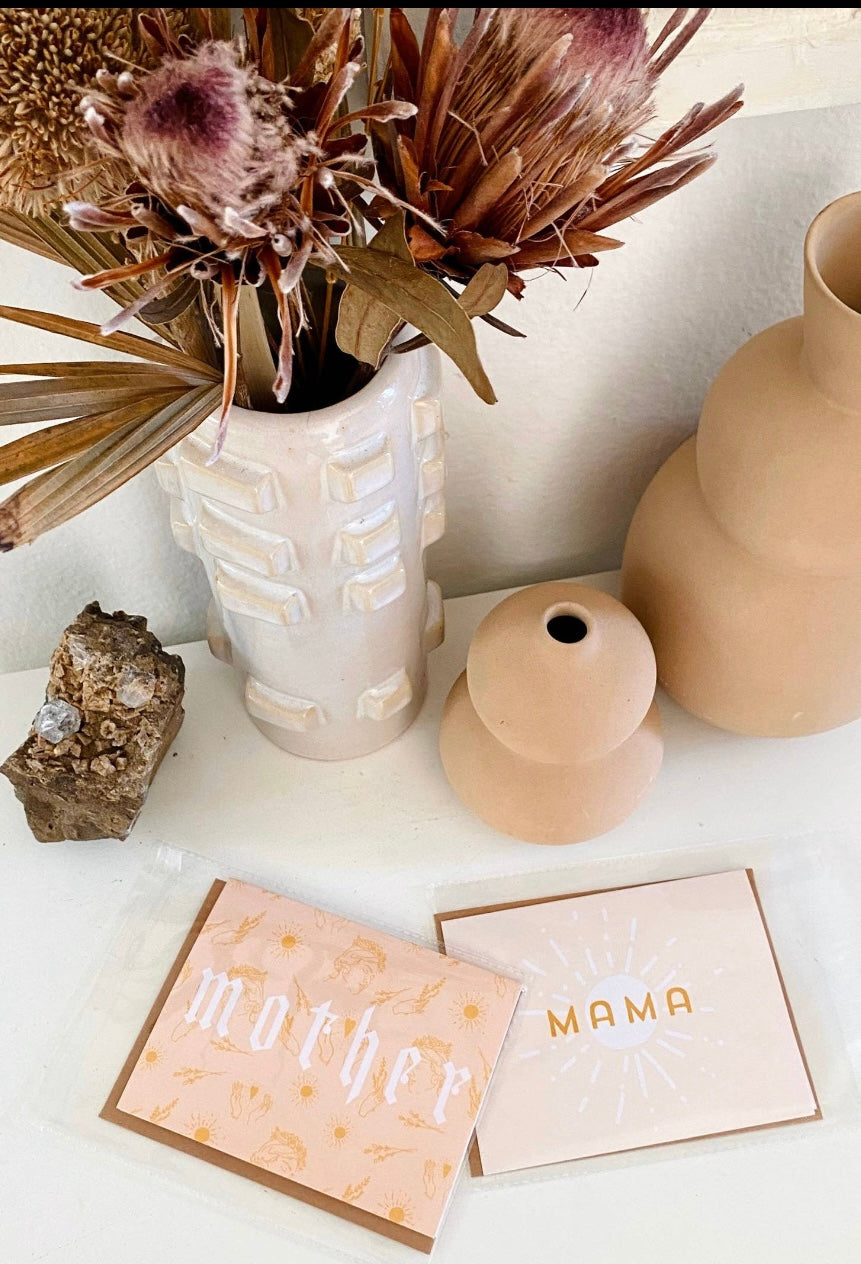 Boho Mothers Day Card