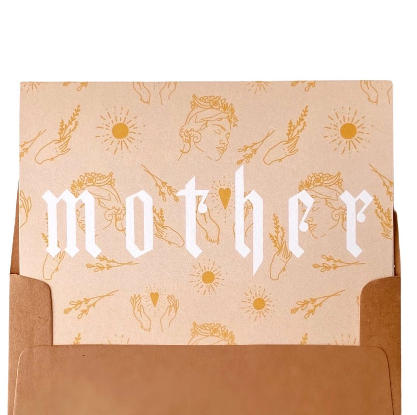 Boho Mothers Day Card