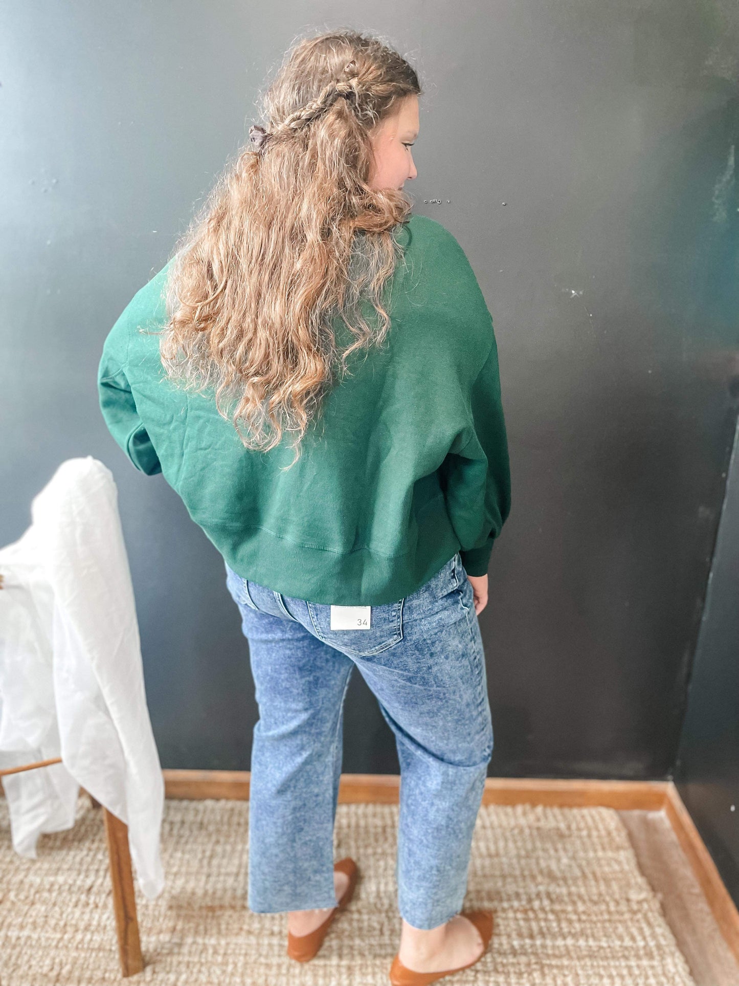 Austin Raw Hem Plus Size Jean