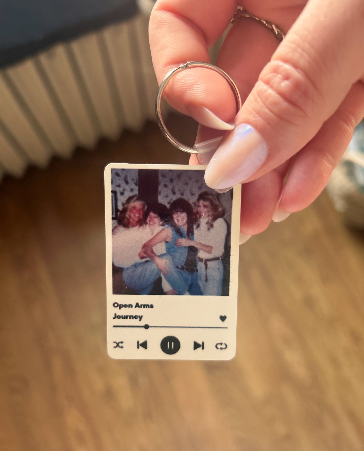 Custom Music Keychain