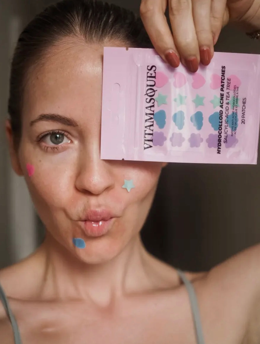 Hydrocolloid Acne Patches Salicylic & Green Tea