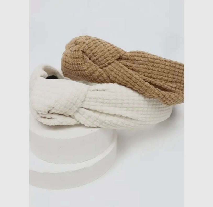 Textured Knot Headband