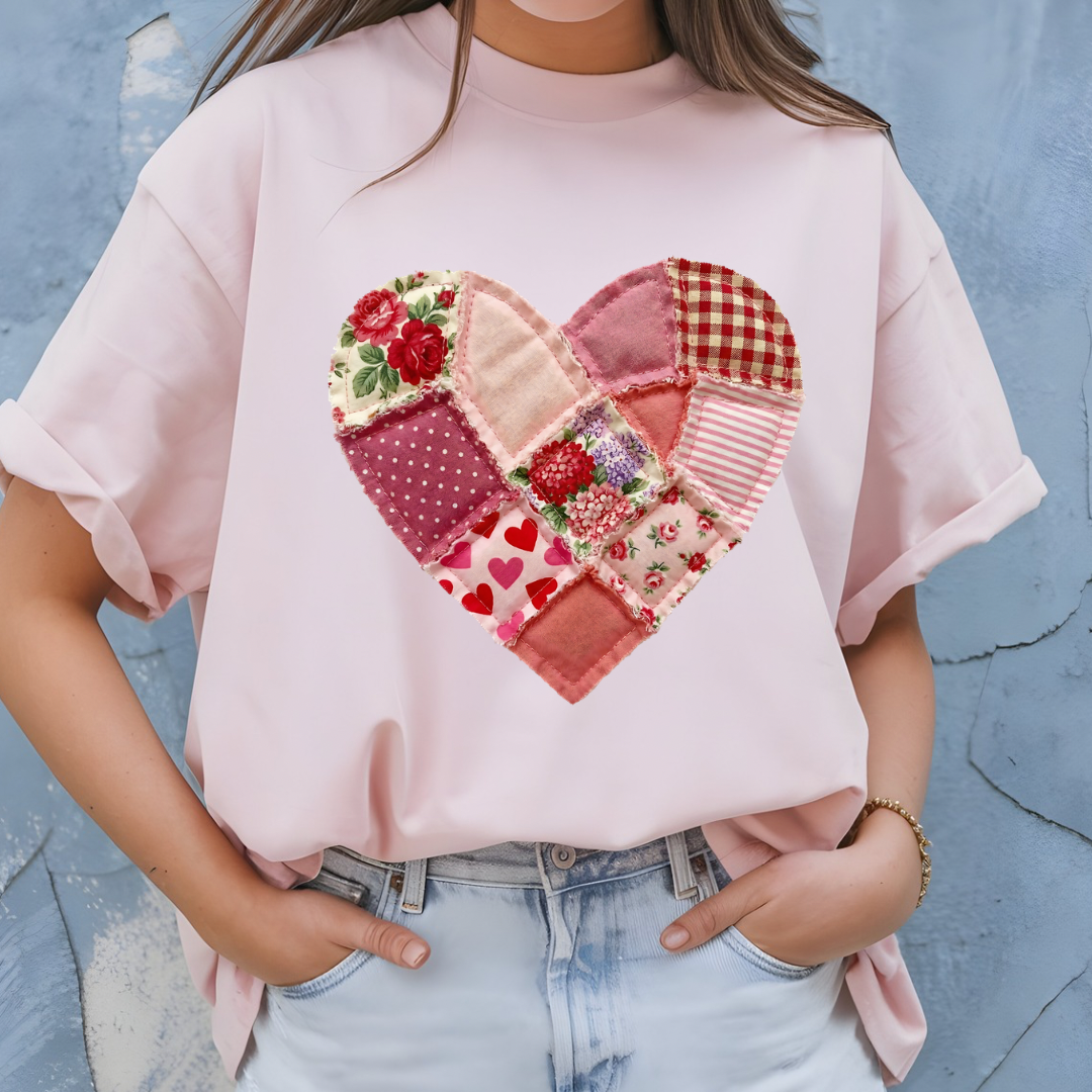 Quilted Heart Graphic