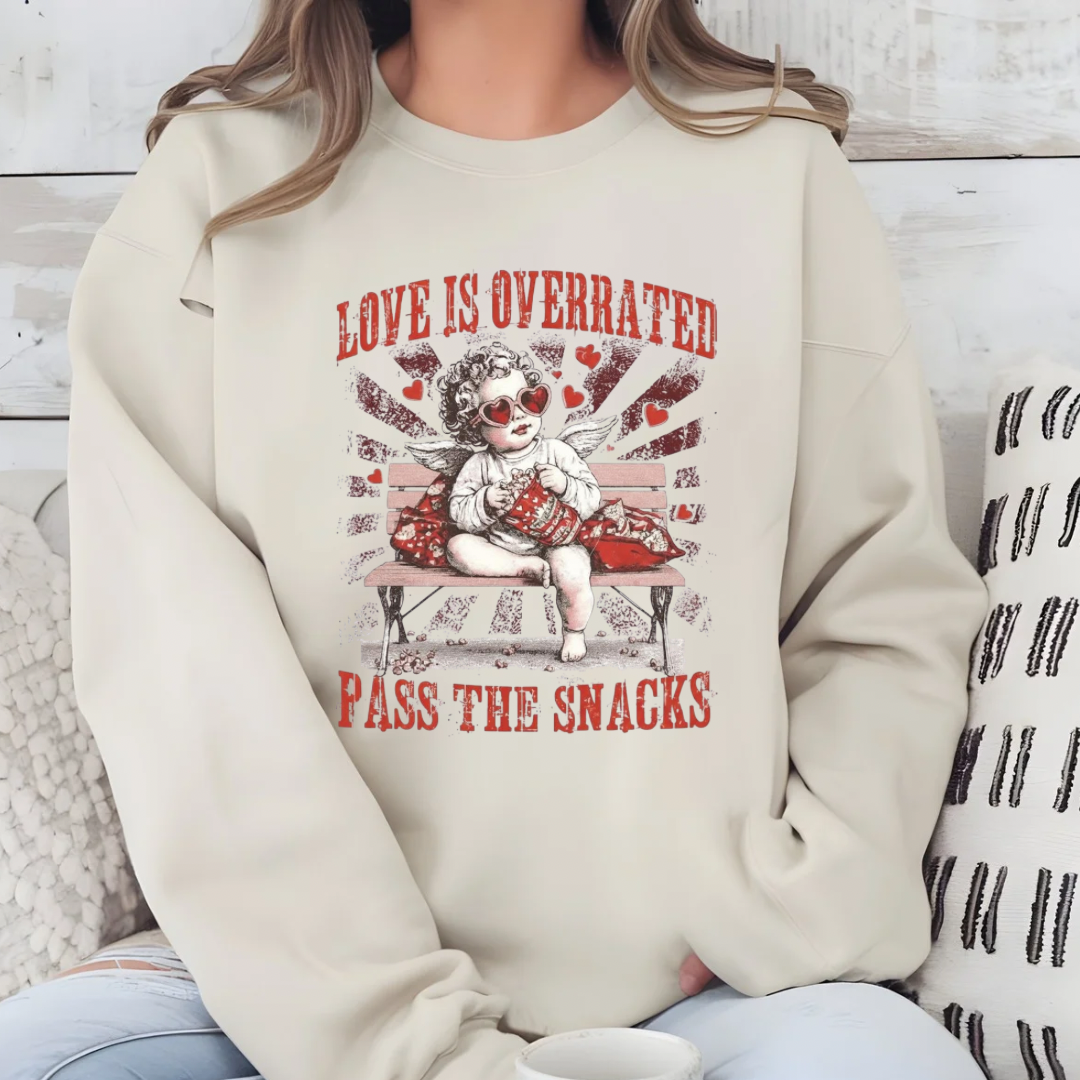 Love Is Overrated Crewneck