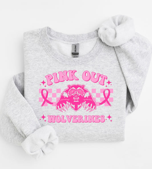 Pink out Crewneck