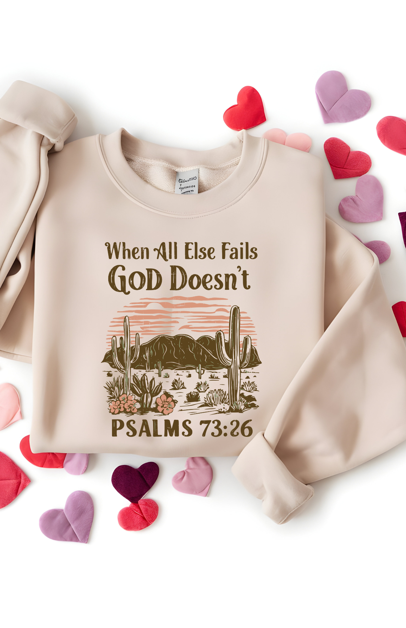 God Doesn’t Fail Crewneck