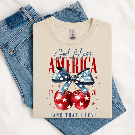 God Bless America Graphic
