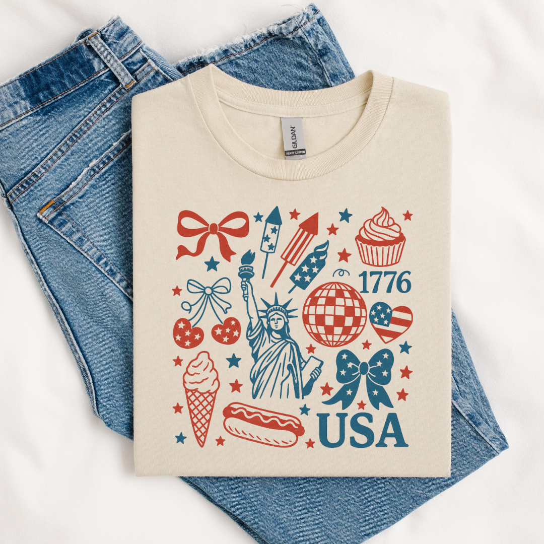 USA Collage Graphic