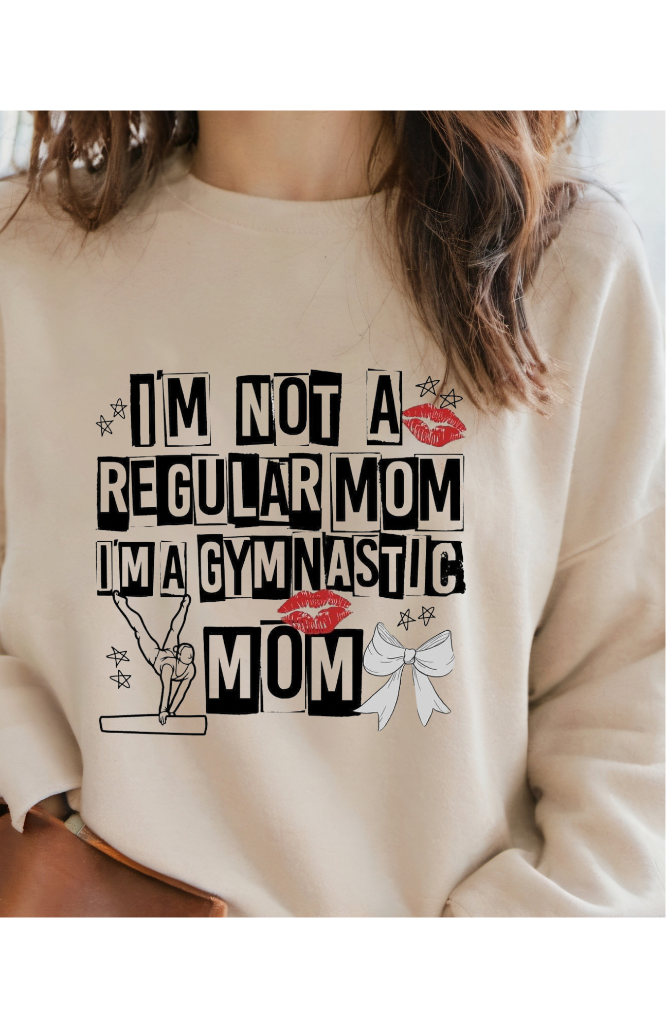 Gymnastics Mom Crewneck