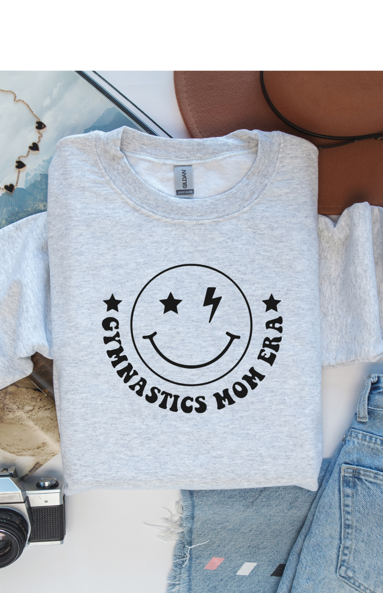 Gymnastics Mom Era Crewneck