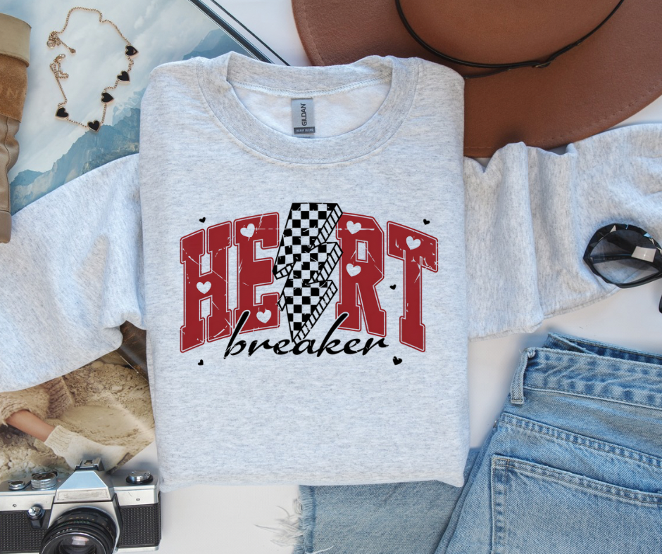 Heart Breaker Crewneck Graphic