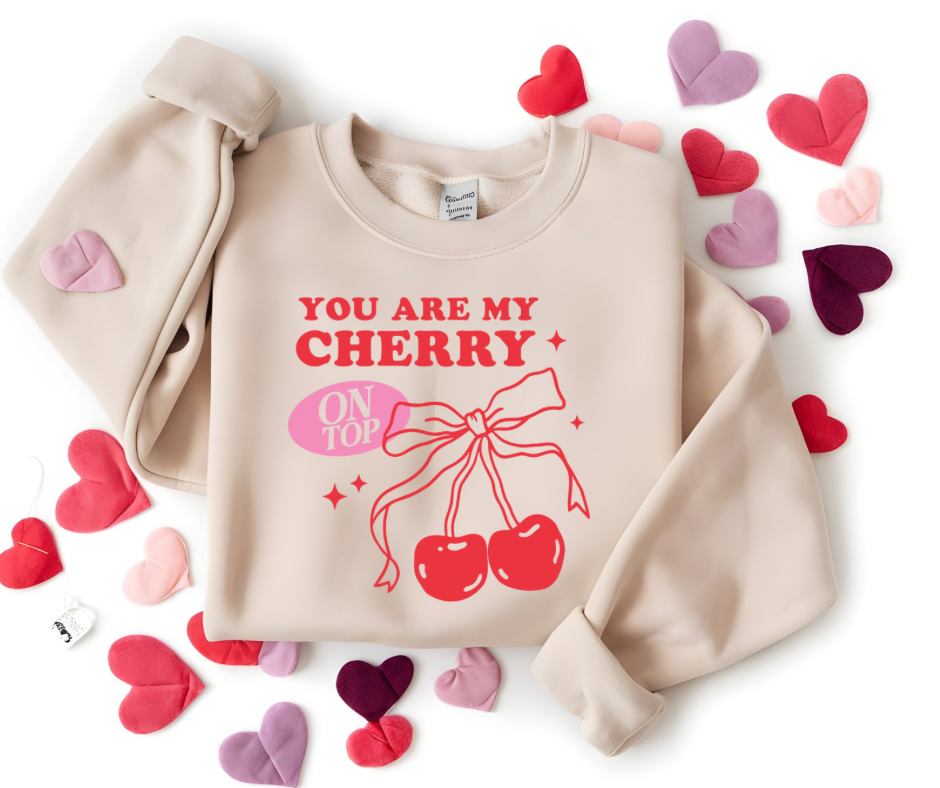 Cherry On Top Graphic Crewneck
