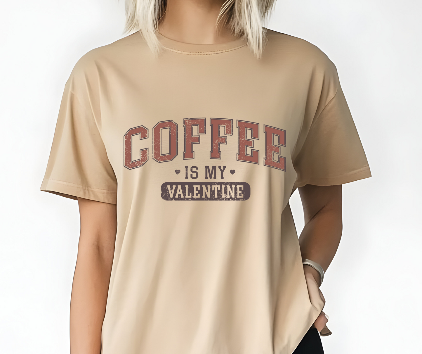 Coffee Is My Valentine Graphic Tee