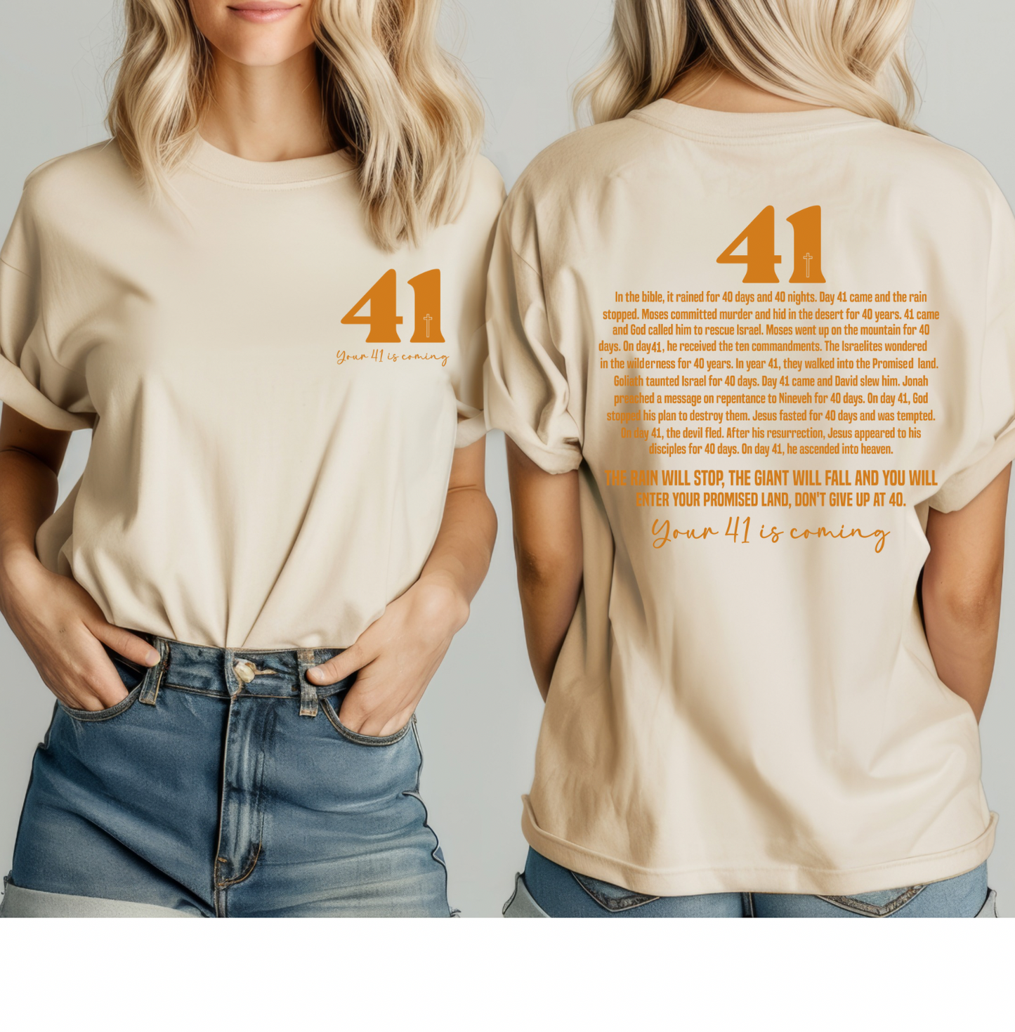 41 Is Coming Graphic Tee