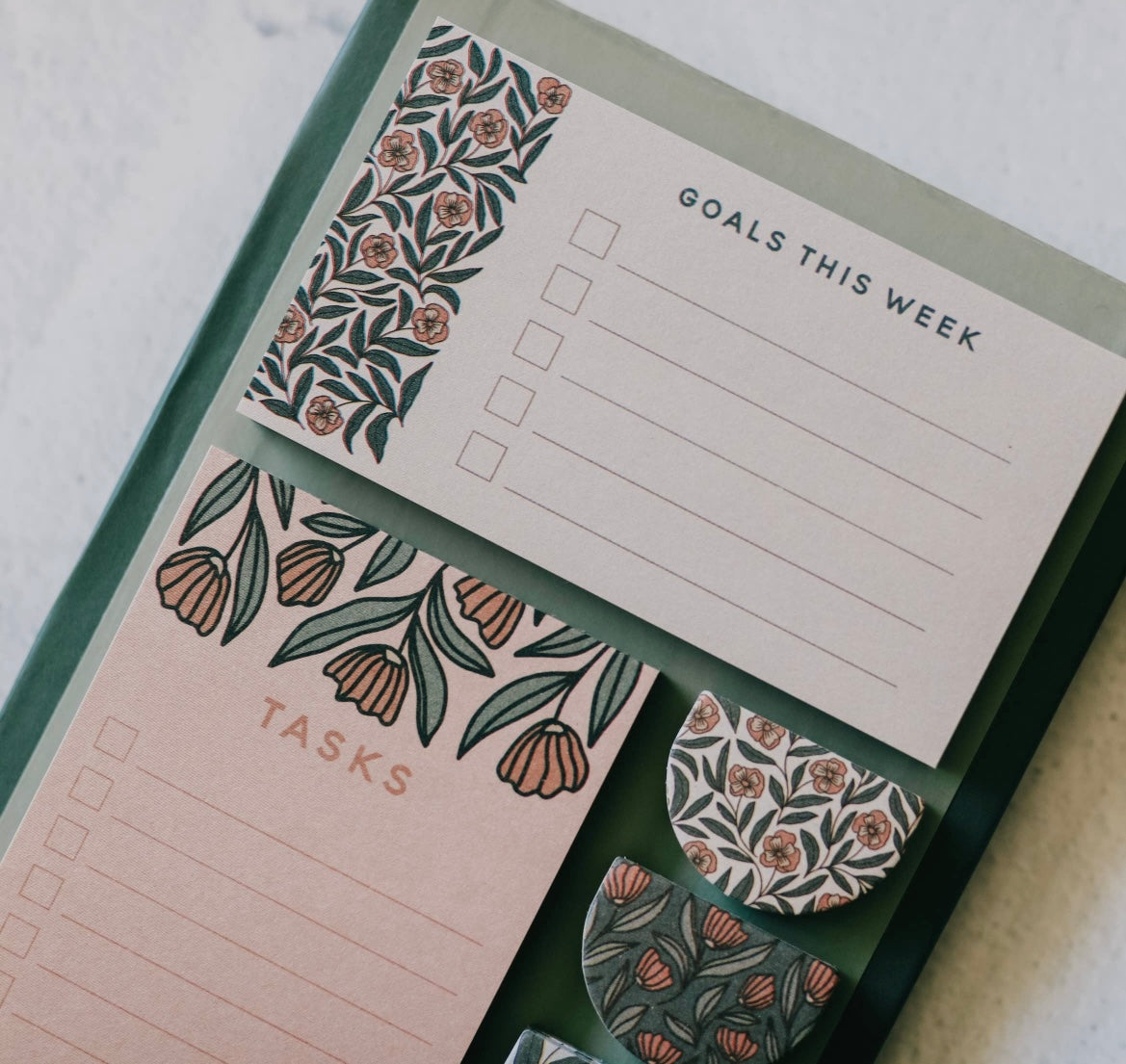 Teal Planner Sticky Set