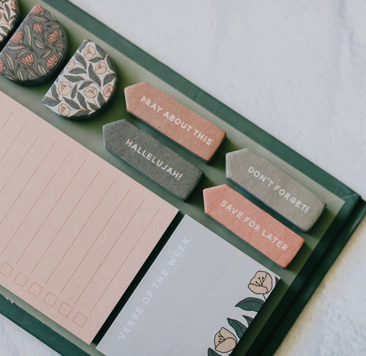 Teal Planner Sticky Set