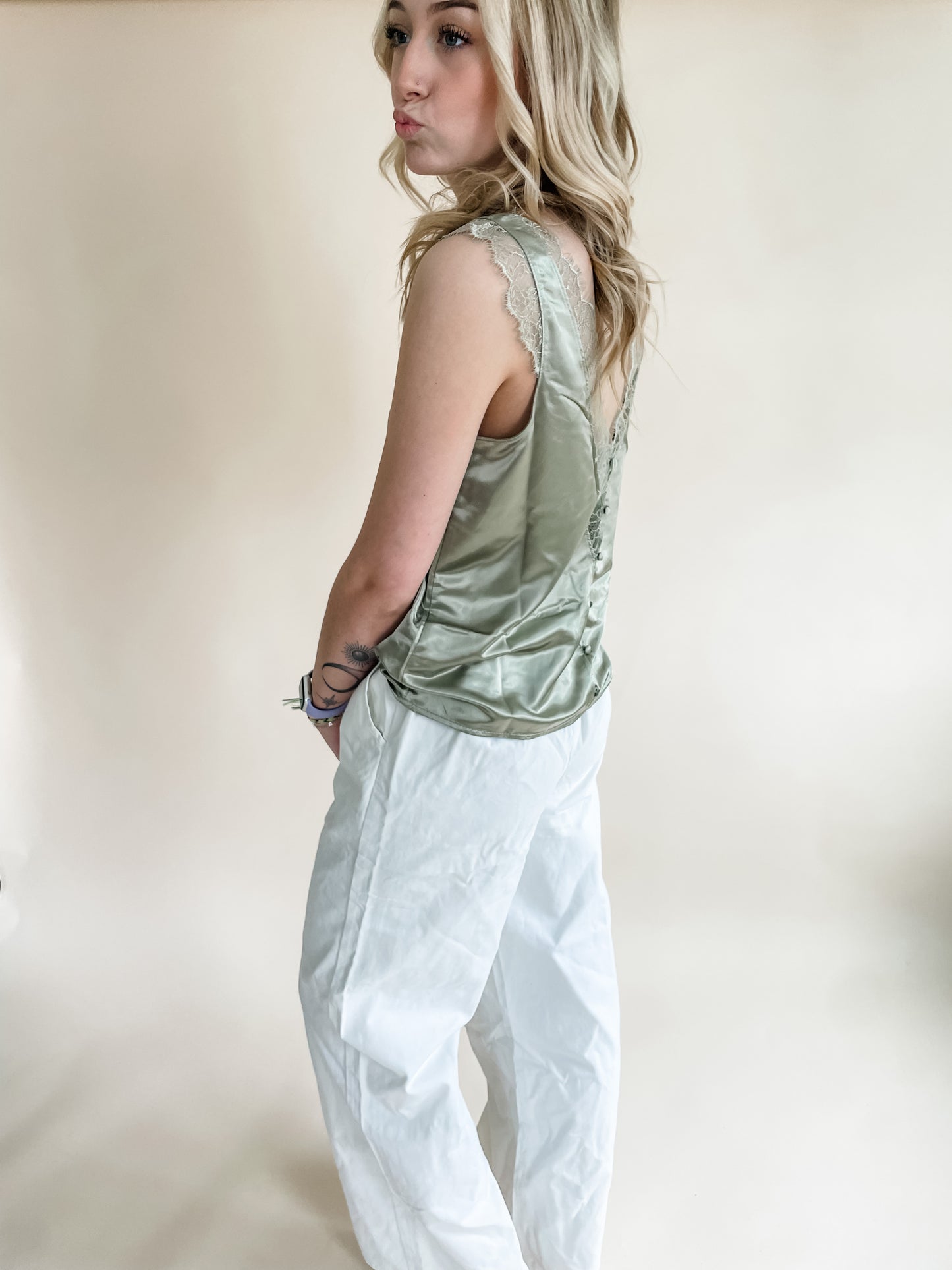 Silky Spring Top-Fawna