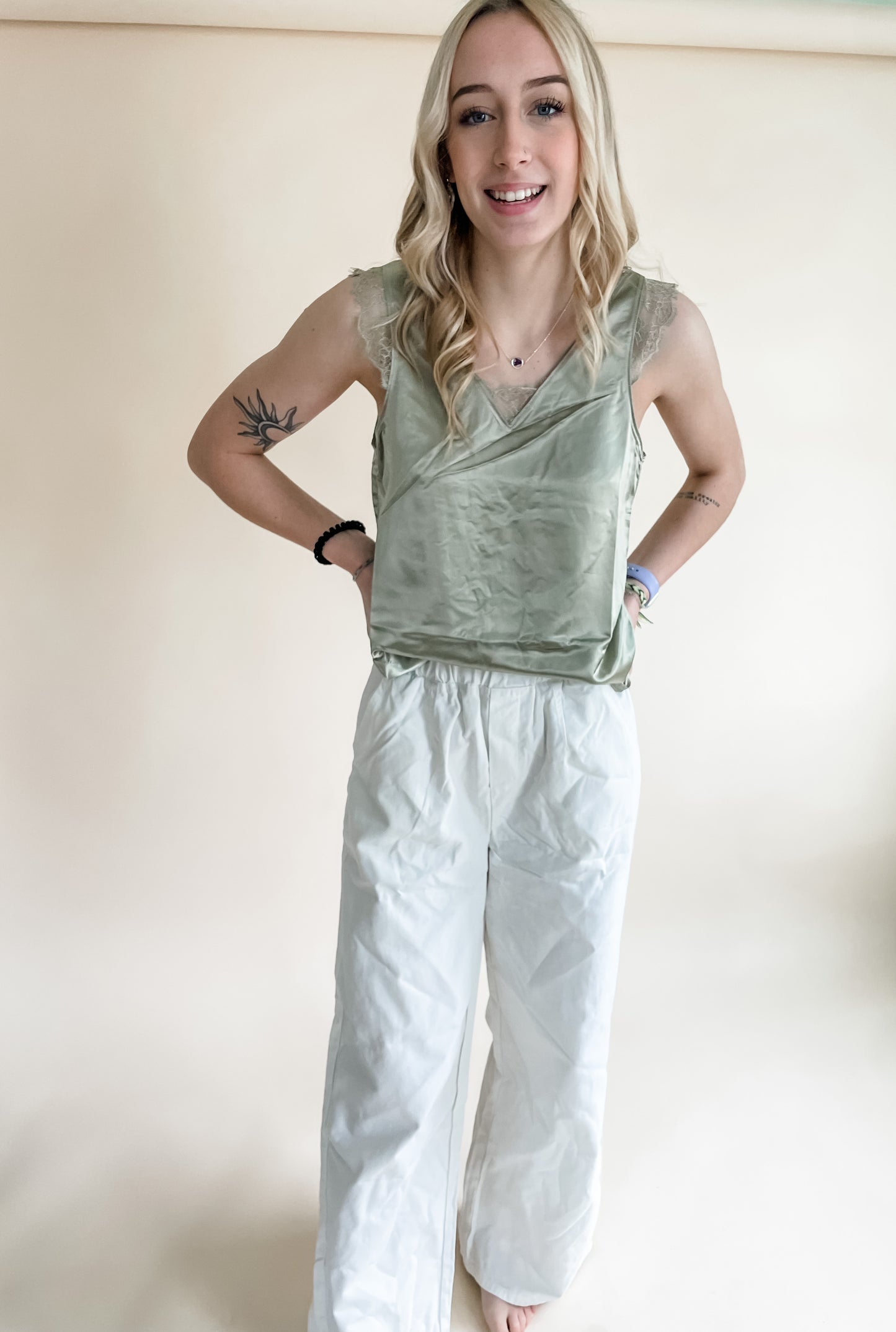 Silky Spring Top-Fawna