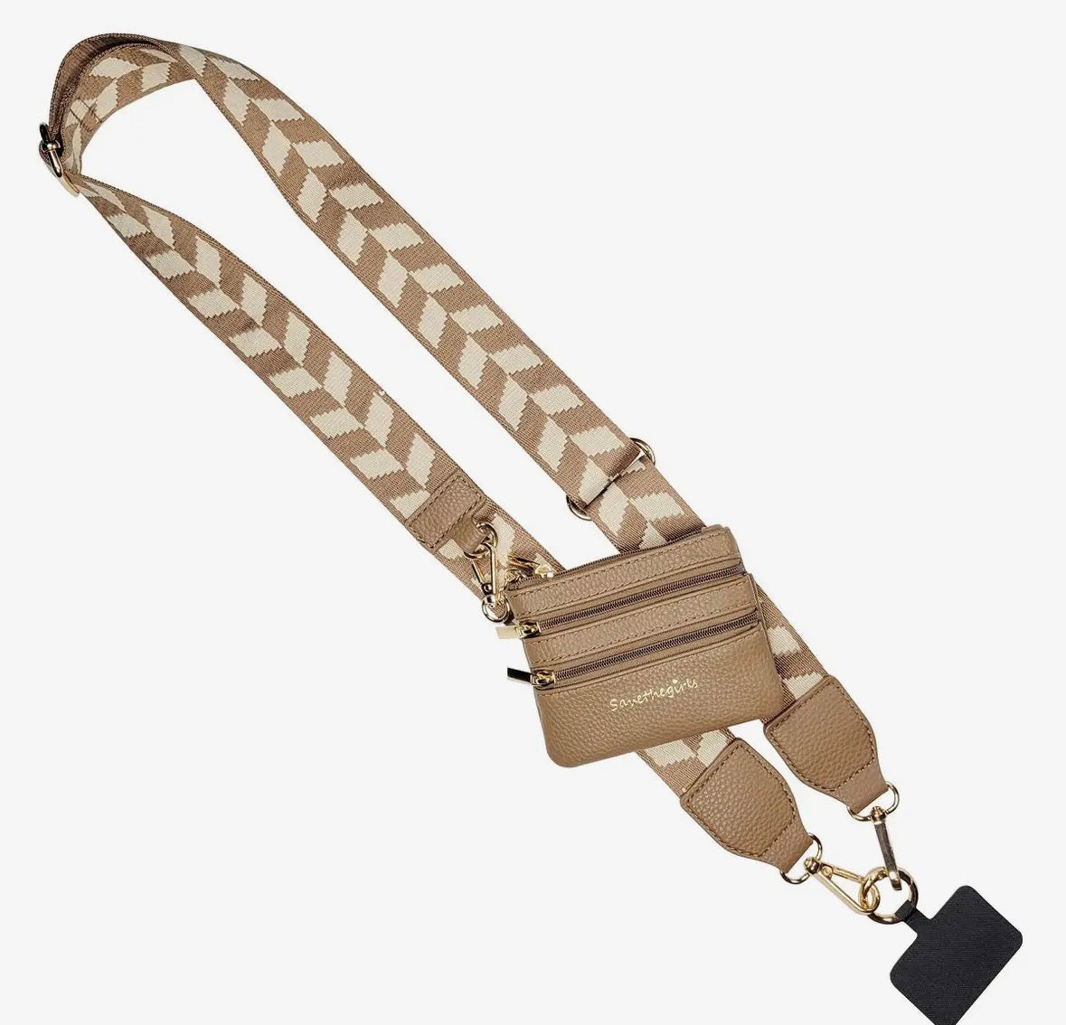 Clip & Go Strap With Zippered Pouch By Save The Girls