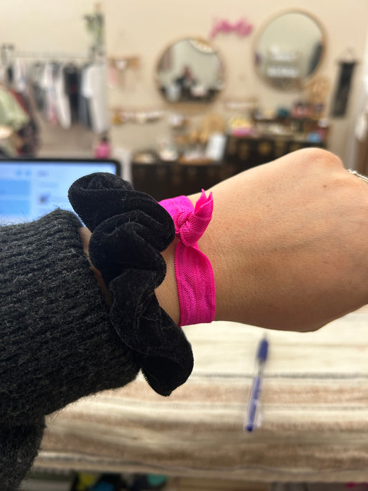 Hot Pink Hair Tie