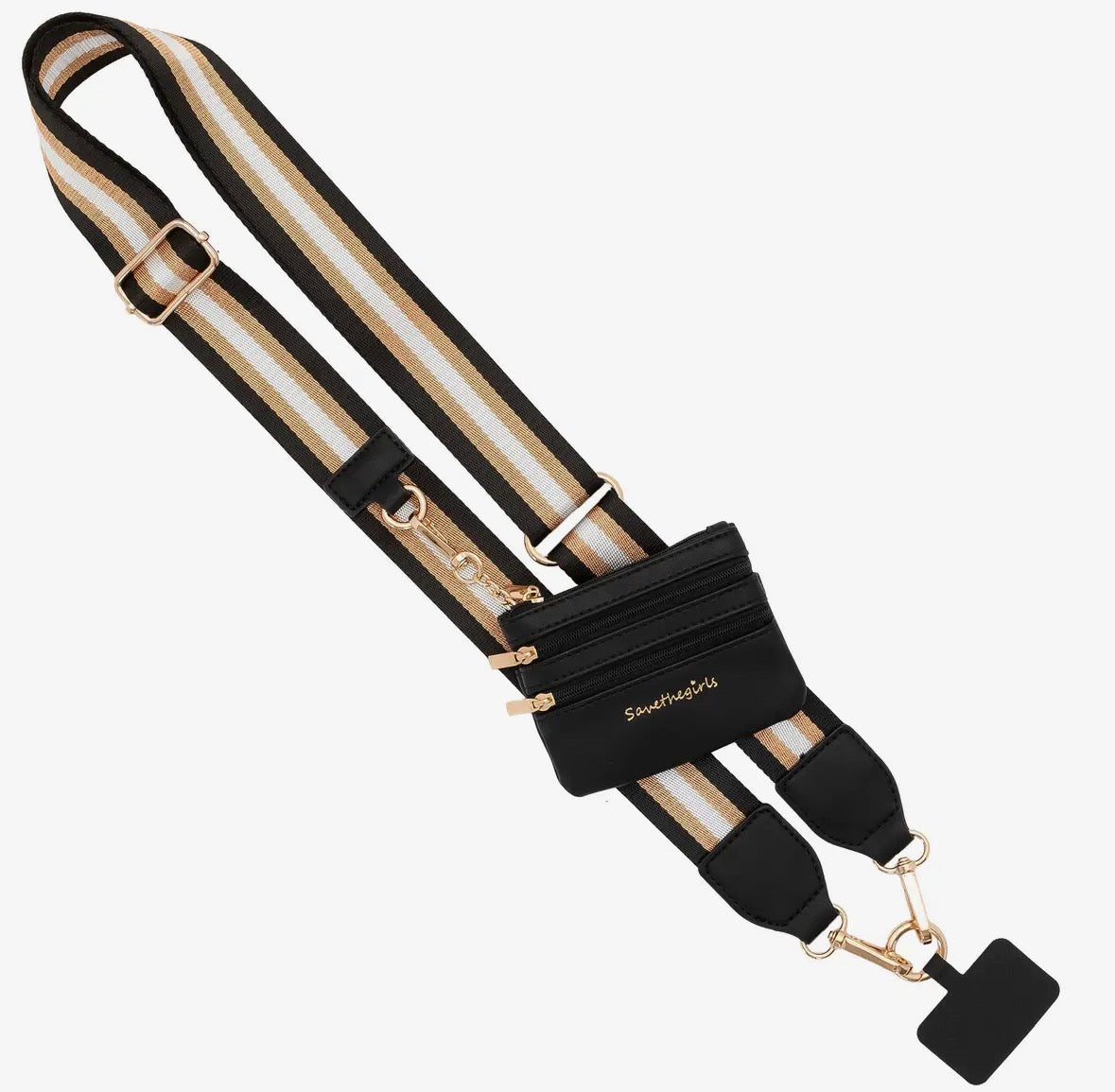 Clip & Go Strap With Zippered Pouch By Save The Girls